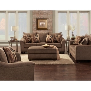 Camero Grey Fabric 4-piece Living Room Set