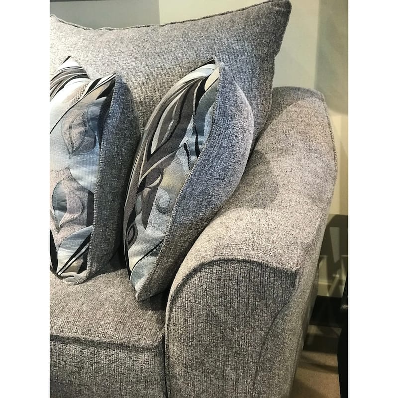 Roundhill Furniture Camero Fabric Pillowback Loveseat