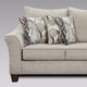 preview thumbnail 2 of 18, Roundhill Furniture Camero Fabric Pillowback Loveseat