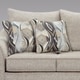 preview thumbnail 4 of 18, Roundhill Furniture Camero Fabric Pillowback Loveseat