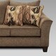 preview thumbnail 12 of 18, Roundhill Furniture Camero Fabric Pillowback Loveseat