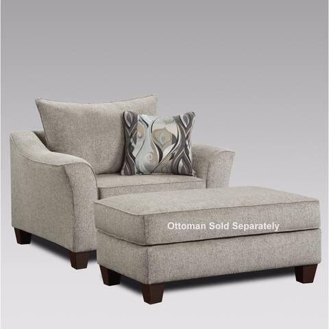 Roundhill Furniture Camero Contemporary Fabric Pillowback Accent Chair