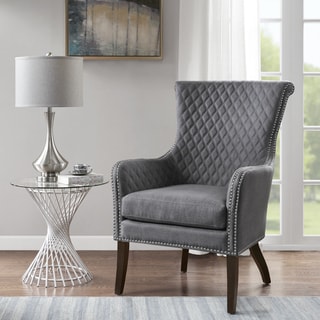 Madison Park Lea Grey Accent Chair