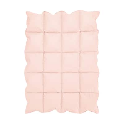Sweet Jojo Designs Blush Pink Baby Crib Down Alternative Comforter Blanket