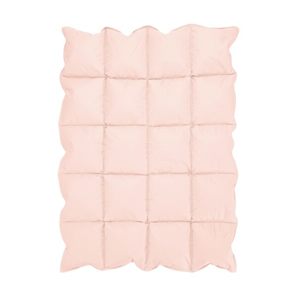 pink baby comforter