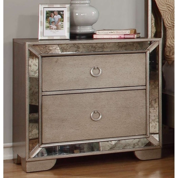 Best Master Furniture Ava 2 Drawer Nightstand - On Sale 