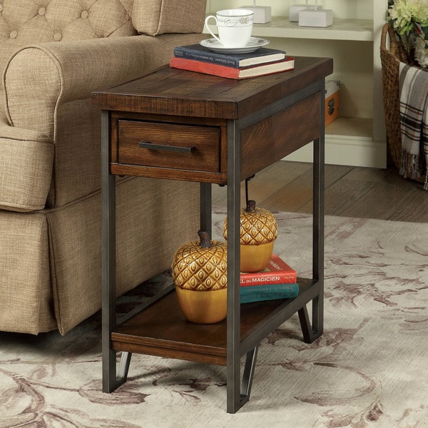 narrow end tables for sale