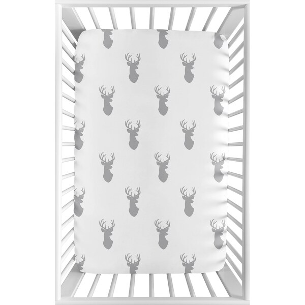 Sweet jojo 2025 deer crib bedding