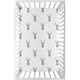 preview thumbnail 1 of 1, Sweet Jojo Designs Grey Stag Woodland Deer Collection Fitted Mini Portable Crib Sheet