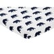 preview thumbnail 2 of 1, Sweet Jojo Designs Navy Blue and White Big Bear Collection Fitted Mini Portable Crib Sheet