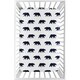 preview thumbnail 1 of 1, Sweet Jojo Designs Navy Blue and White Big Bear Collection Fitted Mini Portable Crib Sheet