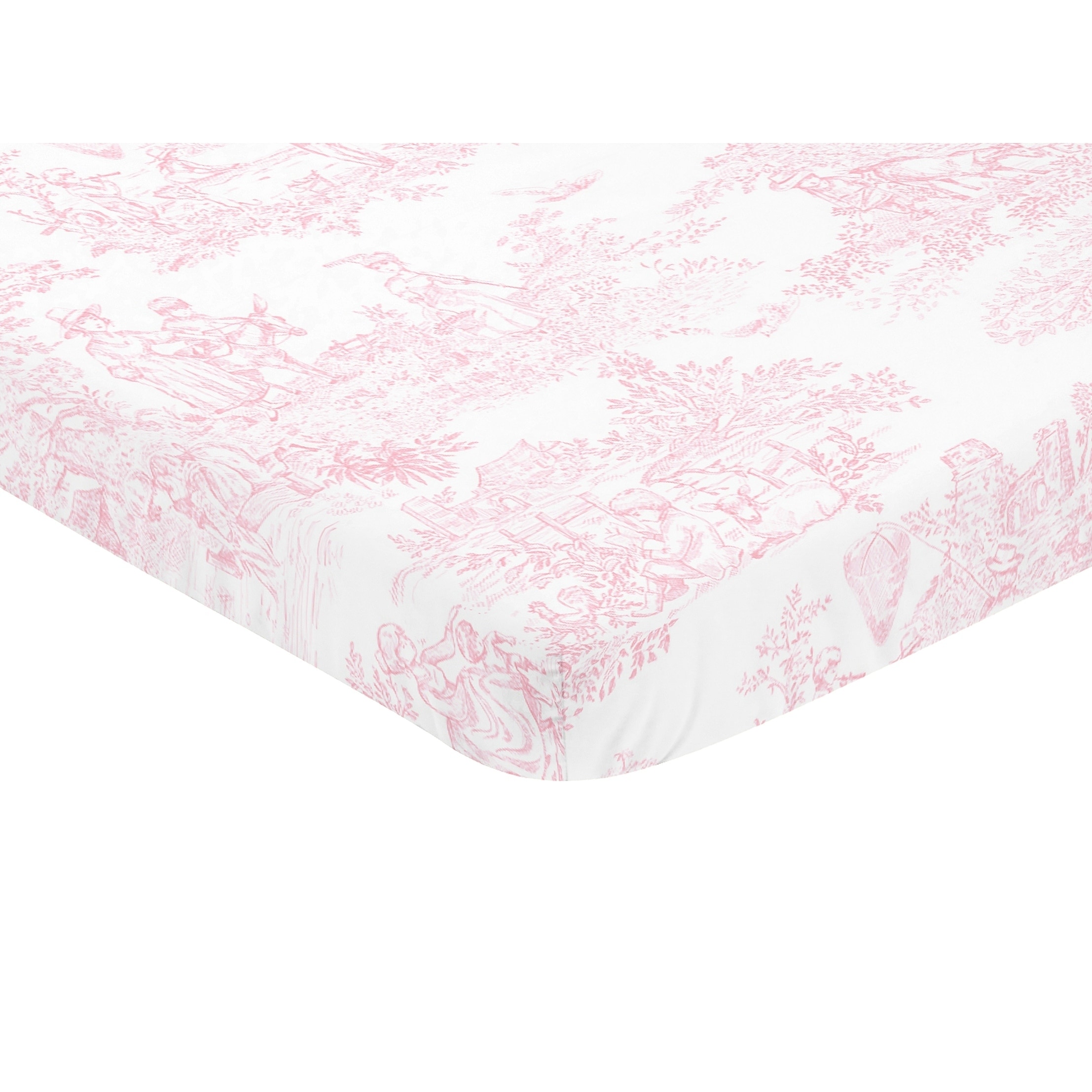 Sweet Jojo Designs Pink Toile Collection Orice