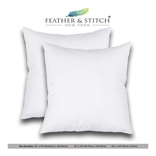 comfy down pillow inserts