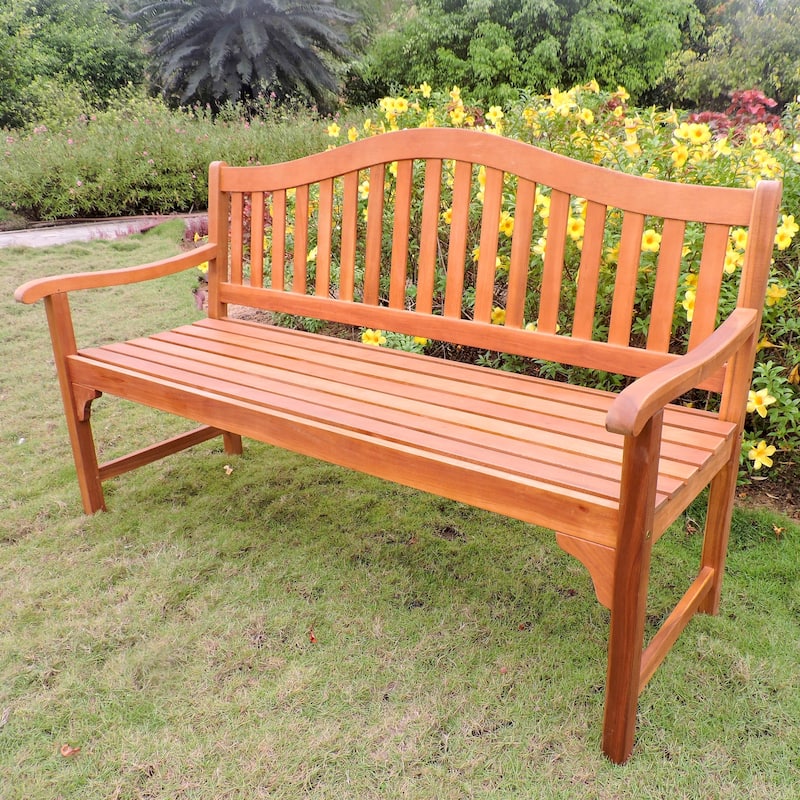 Royal Fiji 5-Foot Garden Bench - Brown