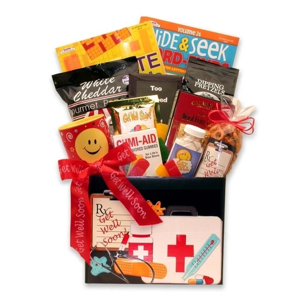 Gift Basket Drop Shipping Doctor S Orders Get Well Gift Box Large Overstock 20245907