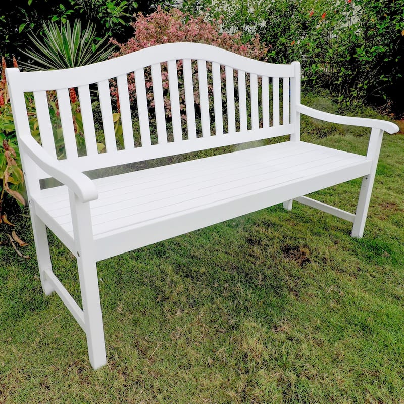 Royal Fiji 5-Foot Garden Bench - Antique White