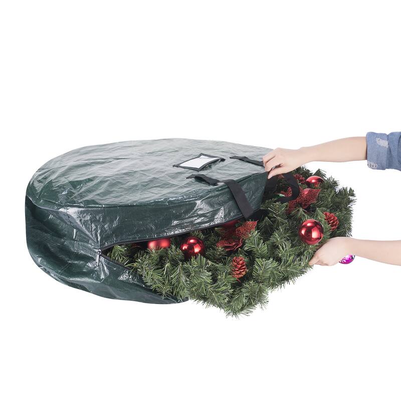 Tree and Wreath Combo Green
