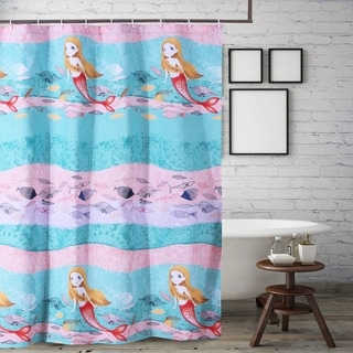 Mermaid Shower Curtain - 72x72in