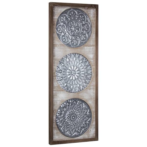 Shop Discontinued American Art Decor Framed Metal Medallion On