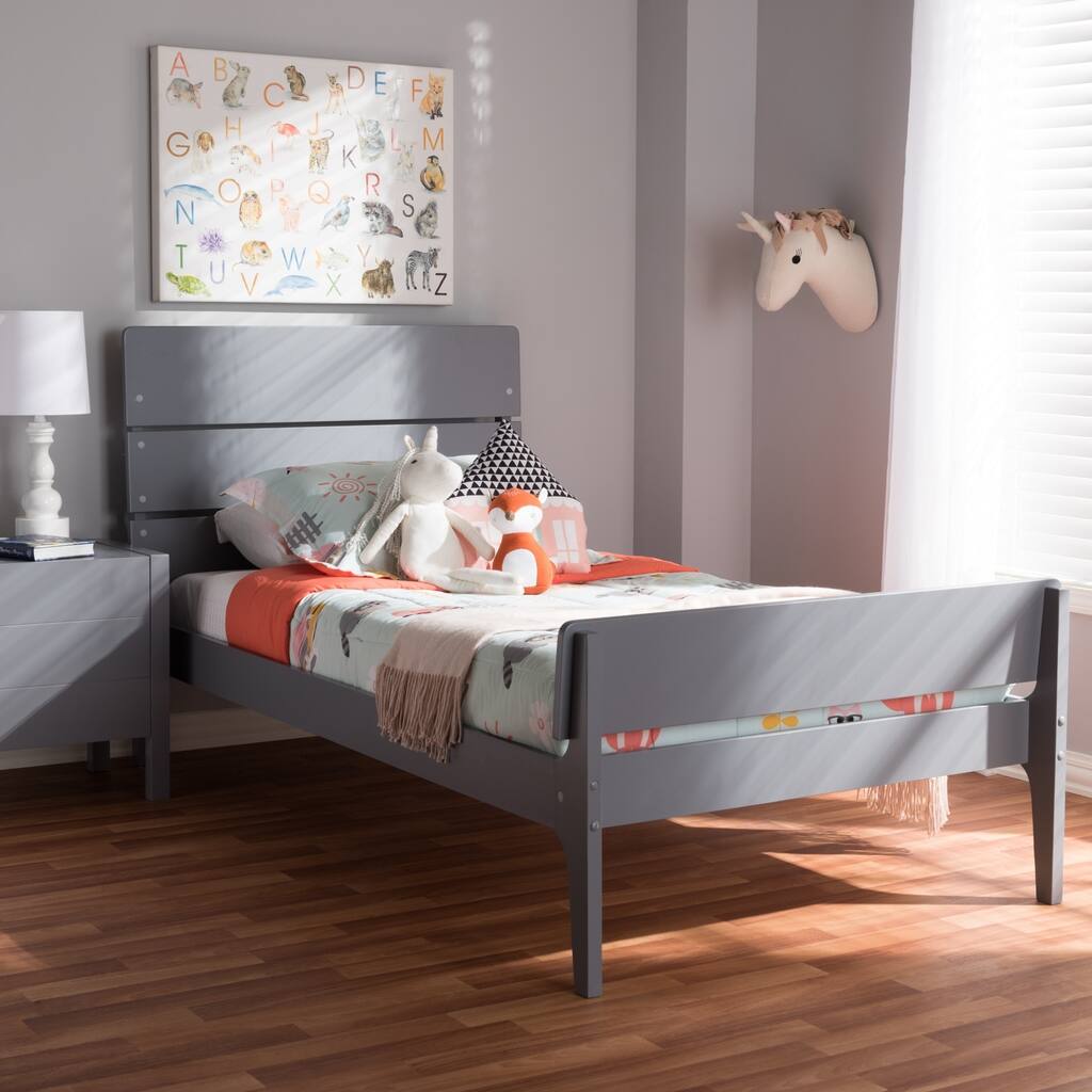 Taylor & Olive Wood Twin-size Platform Bed