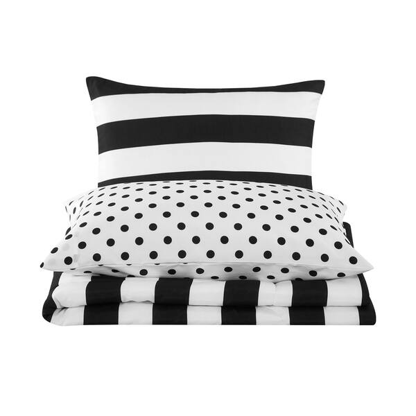 Shop Mini Mod Striped Polka Dot Comforter Set Free Shipping
