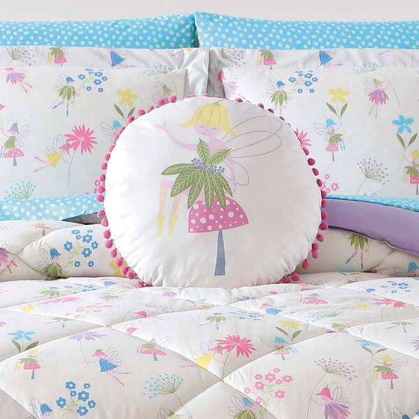 Shop My World Garden Fairies 3 Piece Comforter Set Free Shipping