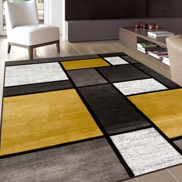 Contemporary Modern Bo Yellow Area Rug 9 X 12 Free Contemporary Modern Bo Yellow Area Rug 9 X27