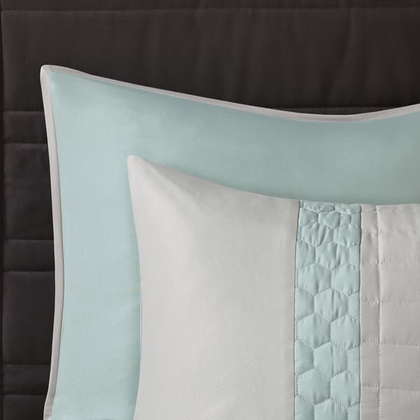 Shop 510 Design Irvine Seafoam Grey 8 Piece Comforter Set On