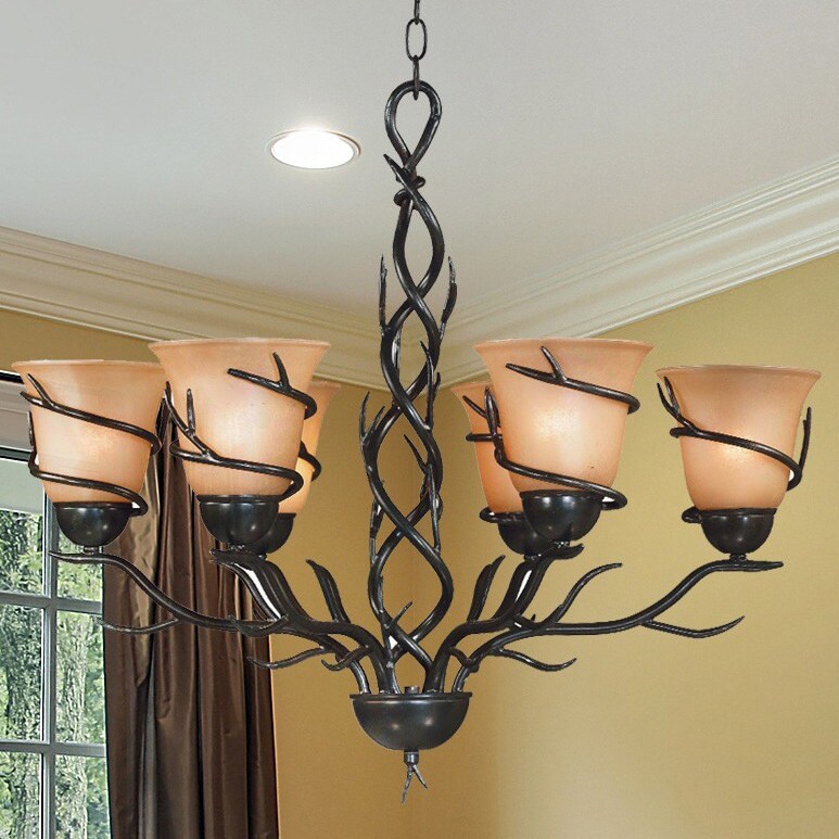 Carbon Loft Edmund 6-light Chandelier (OS70388) - Chandeliers For Bedrooms by Overstock.com
