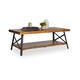 Carbon Loft Oliver Modern Rustic Natural Fir Coffee Table - Thumbnail 10