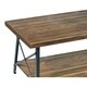 Carbon Loft Oliver Modern Rustic Natural Fir Coffee Table - Thumbnail 7