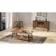 Carbon Loft Oliver Modern Rustic Natural Fir Coffee Table - Thumbnail 1