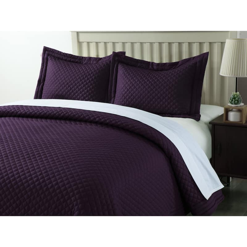 Porch & Den Clarita Microfiber Water/ Stain Resistant Quilt or Shams