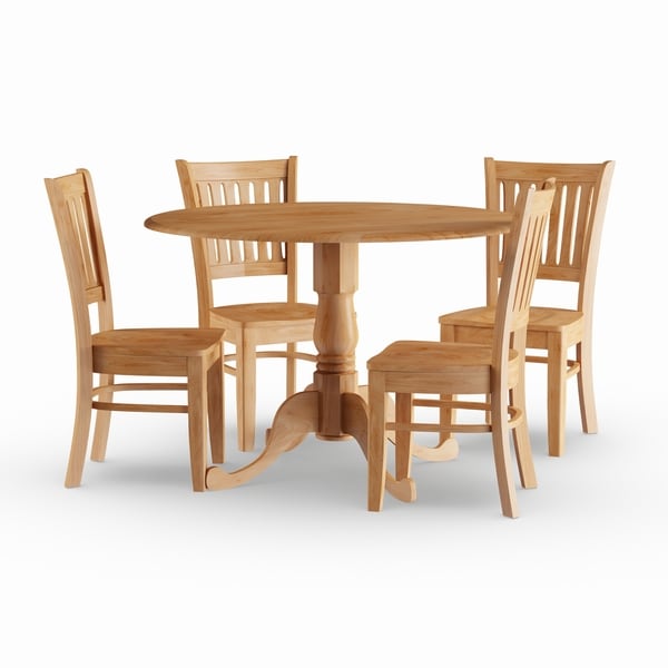 Copper Grove Siuslaw Oak 5-piece Dining Set