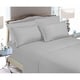 preview thumbnail 1 of 0, Porch & Den Briggs Deep Pocket Bed Sheet Set California King - Silver