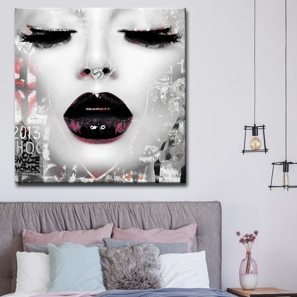 Silver Orchid Welles Urban Fashion Canvas Art