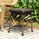 Havenside Home Sadie Outdoor Wicker Patio End Table - Thumbnail 6