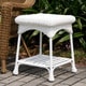 Havenside Home Sadie Outdoor Wicker Patio End Table - Thumbnail 8