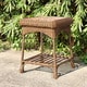 Havenside Home Sadie Outdoor Wicker Patio End Table - Thumbnail 7