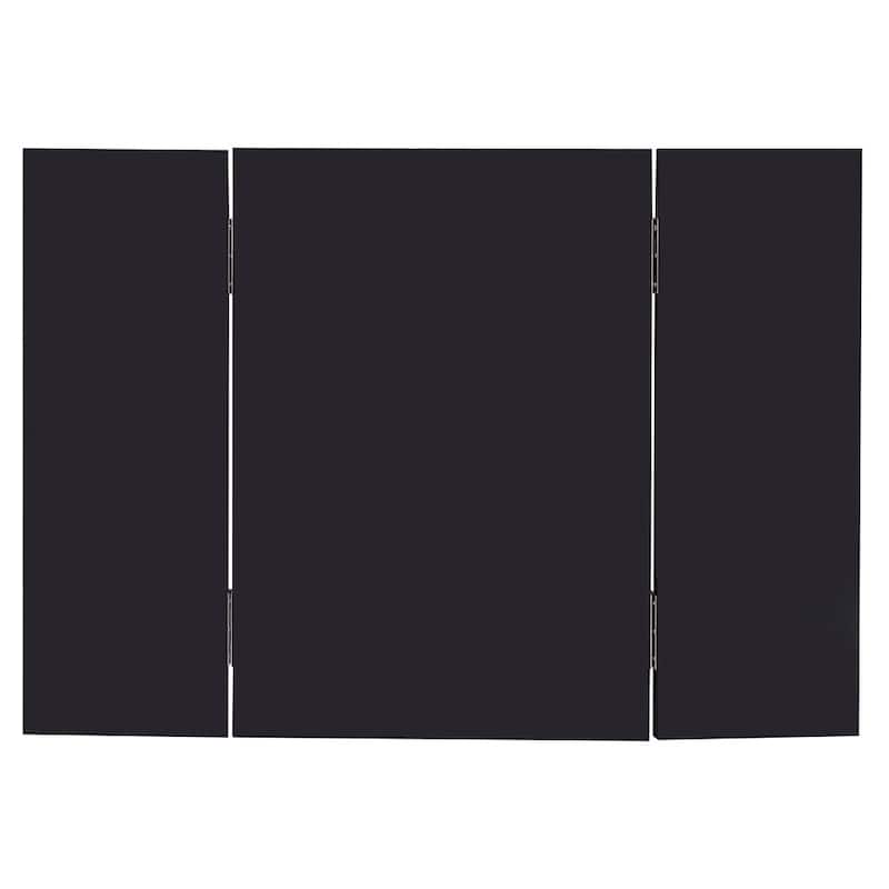 Allan Andrews Copper Grove Bromley Trifold Table Top Vanity Mirror - Mirrored