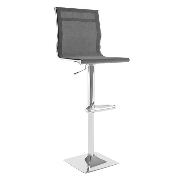 Shop Porch Den Bixby Adjustable Mesh Bar Stool On Sale