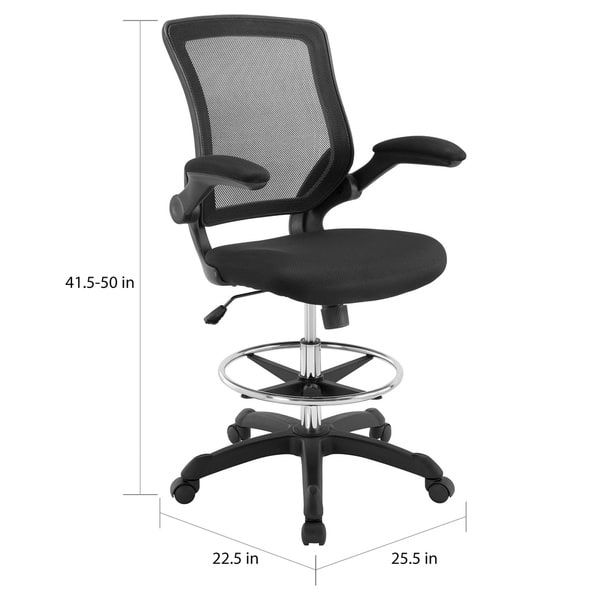 Porch & Den Williamsburg Veer Drafting Chair
