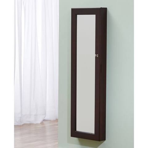 Copper Grove Brandywine Over-the-Door Mount Jewelry Armoire Cabinet