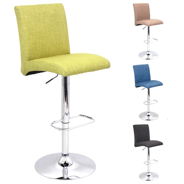 Carson Carrington Alnes Fabric Adjustable Barstool. Opens flyout.