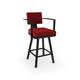preview thumbnail 3 of 80, Amisco Akers Swivel Bar Stool
