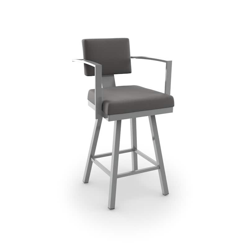 Amisco Akers Swivel Bar Stool