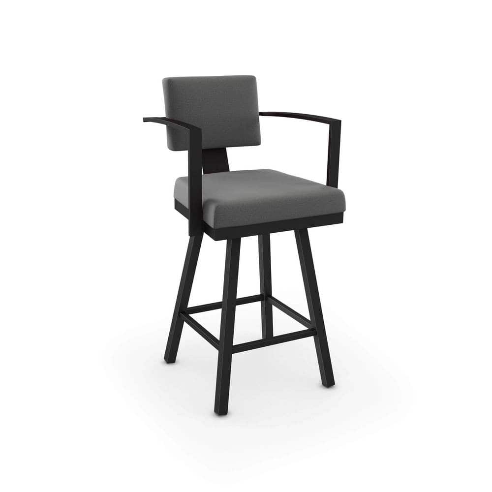 Amisco Akers Swivel Bar Stool