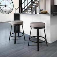 Carbon Loft Elmer Swivel Metal Counter Stool