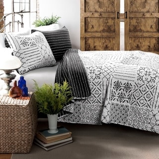 Paseo Road by Hiend Accents Woodland Plaid Reversible Quilt Set