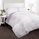 preview thumbnail 21 of 22, The Curated Nomad Sandia 3-piece Cotton Quilt Set